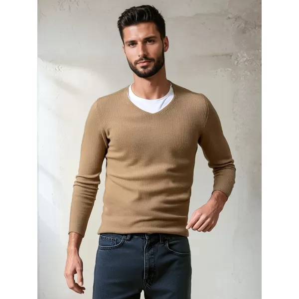 Moški pulover DSTREET WX2306 KARAMELA 