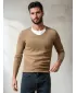 Moški pulover DSTREET WX2306 KARAMELA