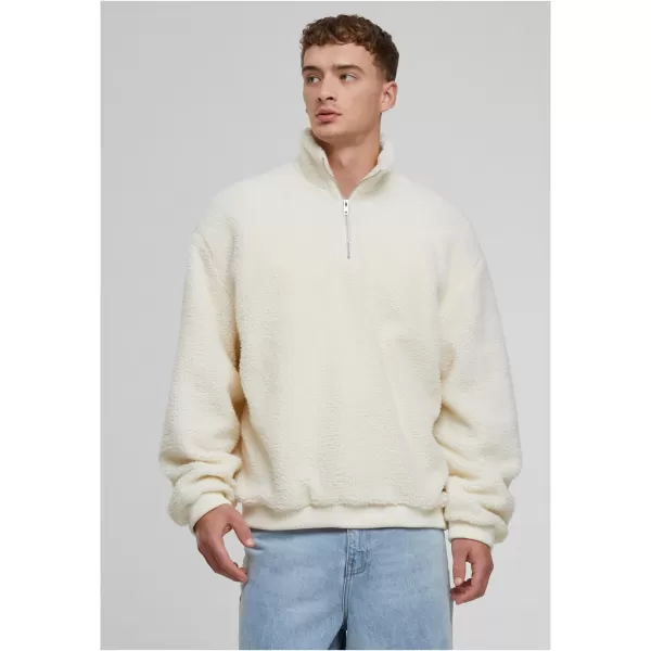  Moški pulover URBAN CLASSICS TB7266 BELA/PEŠČENA 