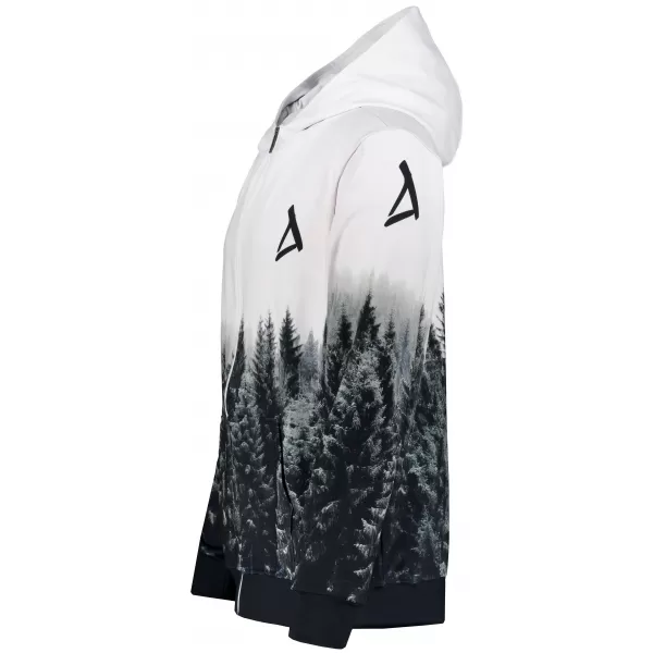  Moška jopica na Zip Premium ALTISPORT VOJ/ALM058MI02 BELA -GRAY 