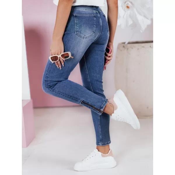  Ženske hlače DSTREET UY2366 SEA -BLUE 