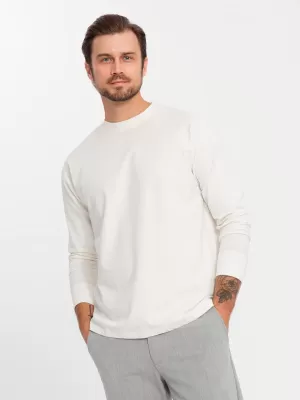 Srajca OMBRE OM-LSBC-0129 SMETANA