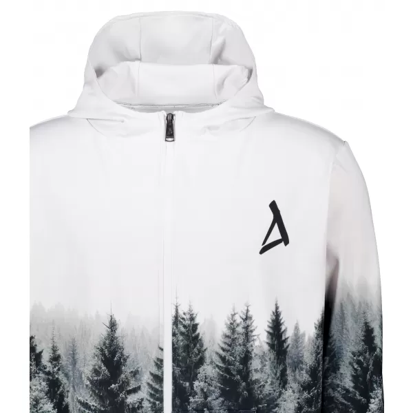  Moška jopica na Zip Premium ALTISPORT VOJ/ALM058MI02 BELA -GRAY 