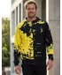 Moški vrhunski pulover z zadrgo ALTISPORT VOJ/ALM057MI02 FLUO RUMENA