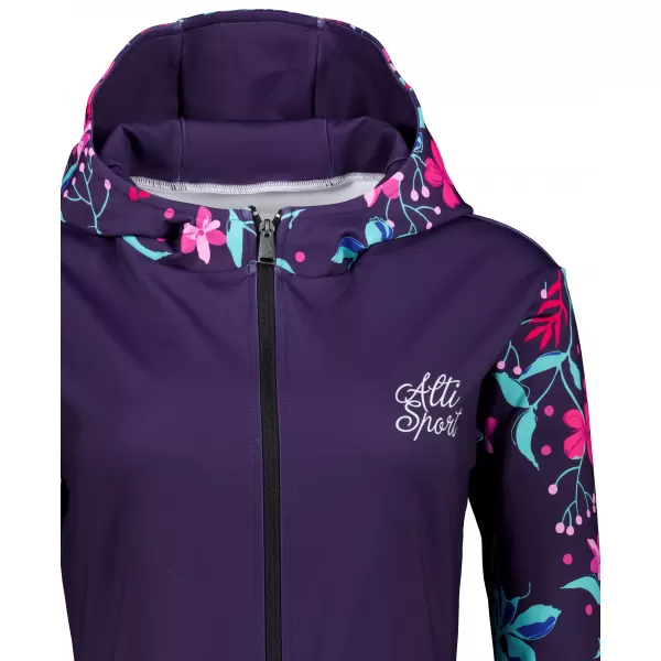  Ženska jopica na zadrgi Premium ALTISPORT VOJ/ALW063MI02 FUCHSIA 