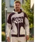 Moška jopica na Zip Premium ALTISPORT VOJ/ALM056MI02 BEŽ/RDEČA
