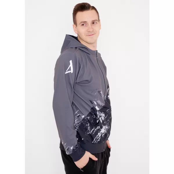  Moška jopica na Zip Premium ALTISPORT VOJ/ALM059MI02 SIVA 