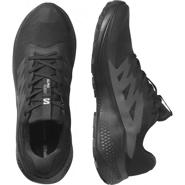  Moški čevlji SALOMON ALPHAGLIDE GTX L47802100 ČRNA/ASFALT/ČRNA 
