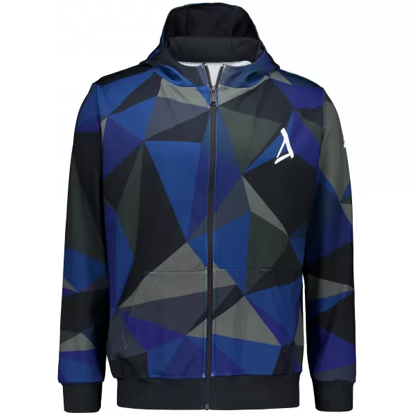  Moški vrhunski pulover z zadrgo ALTISPORT VOJ/ALM007MI02 TEMNO MODRA 