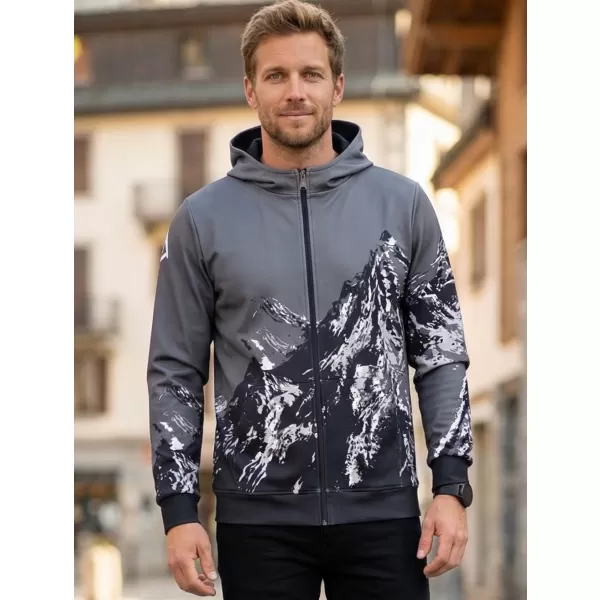  Moška jopica na Zip Premium ALTISPORT VOJ/ALM059MI02 SIVA 
