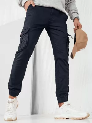 Hlače DSTREET UX4181 TEMNO MODRA