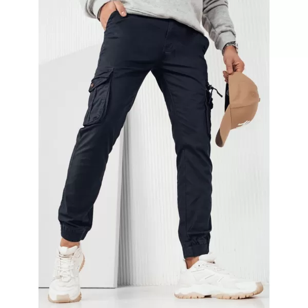  Hlače DSTREET UX4181 TEMNO MODRA 