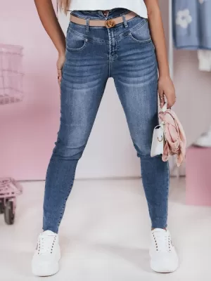 Ženske hlače DSTREET UY2368 SEA -BLUE