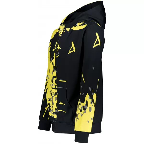  Moški vrhunski pulover z zadrgo ALTISPORT VOJ/ALM057MI02 FLUO RUMENA 