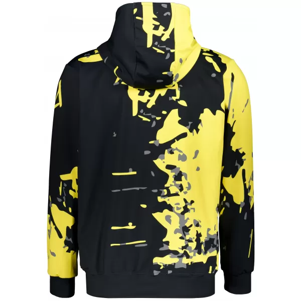  Moški vrhunski pulover z zadrgo ALTISPORT VOJ/ALM057MI02 FLUO RUMENA 