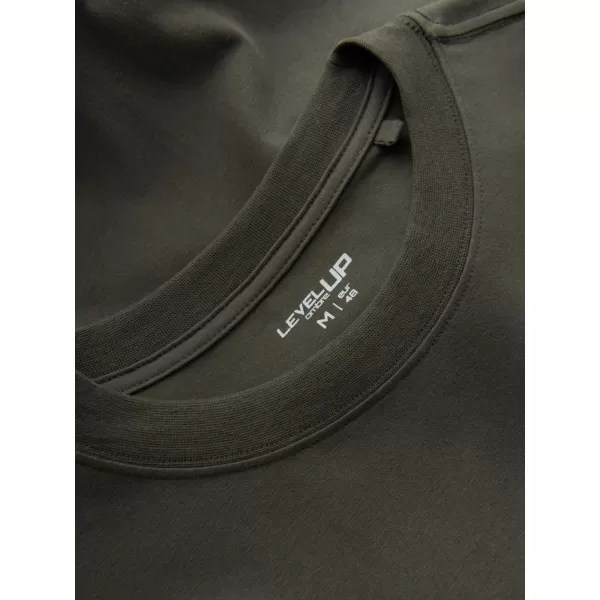  Srajca OMBRE OM-LSBC-0129 SIVO-ZELENA 