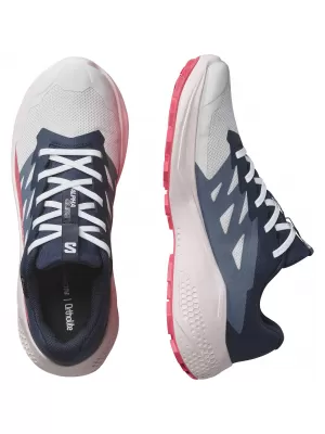 Ženski čevlji SALOMON ALPHAGLIDE GTX W L47802300 LUNARNI KAMEN/MODRE NOČI/RDEČE RDEČE