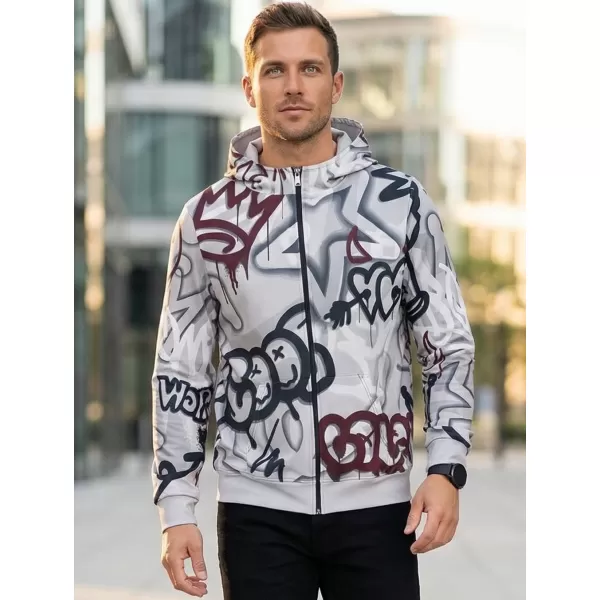  Moški vrhunski pulover z zadrgo ALTISPORT VOJ/ALM054MI02 TEMNO SIVA 