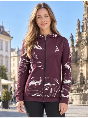 Ženska jopica na zadrgi Premium ALTISPORT VOJ/ALW064MI02 RUDA