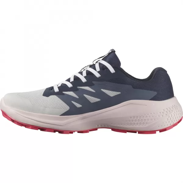  Ženski čevlji SALOMON ALPHAGLIDE GTX W L47802300 LUNARNI KAMEN/MODRE NOČI/RDEČE RDEČE 