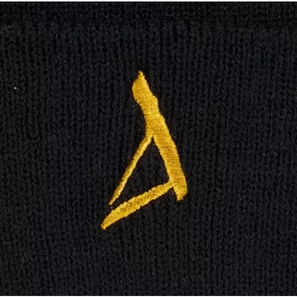  Zimska kapa ALTISPORT ALU002315 ČRNA IN ZLATA 