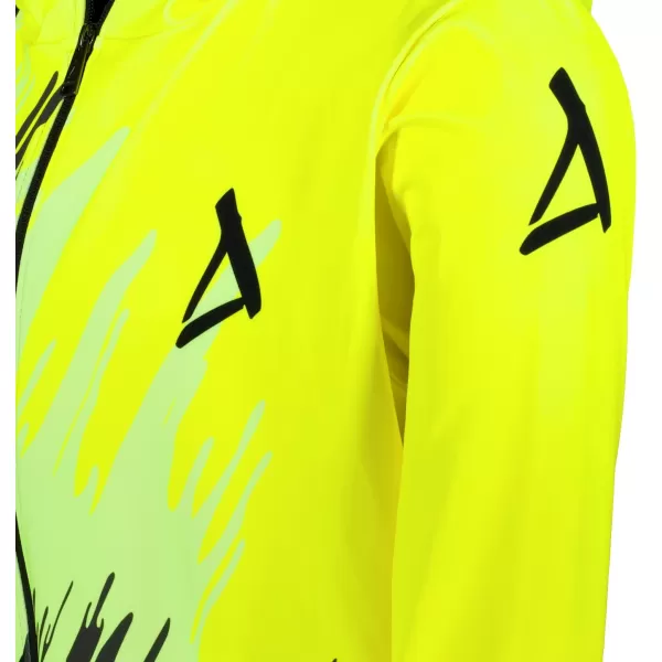  Moška jopica na Zip Premium ALTISPORT VOJ/ALM006MI02 ČRNO -YELLOW 