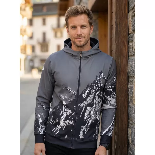  Moška jopica na Zip Premium ALTISPORT VOJ/ALM059MI02 SIVA 