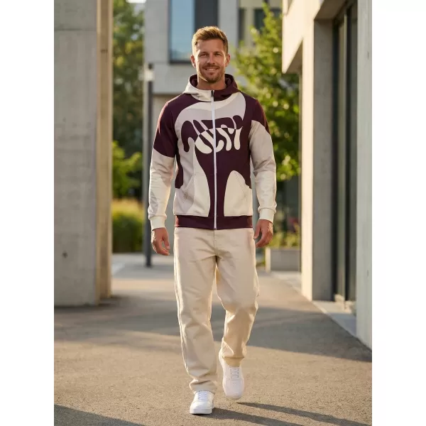  Moška jopica na Zip Premium ALTISPORT VOJ/ALM056MI02 BEŽ/RDEČA 