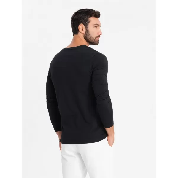  Srajca OMBRE OM-LSCL-0105 ČRN 