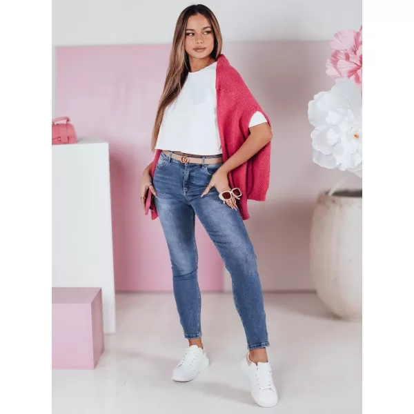  Ženske hlače DSTREET UY2366 SEA -BLUE 