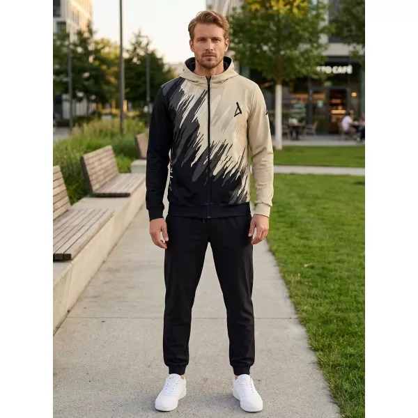  Moška jopica na Zip Premium ALTISPORT VOJ/ALM006MI02 ČRNO -BRUŠEN 