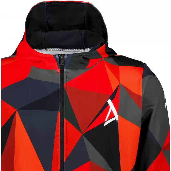  Moški vrhunski pulover z zadrgo ALTISPORT VOJ/ALM007MI02 RDEČA 