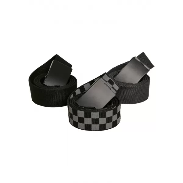  Pas URBAN CLASSICS TB2774 GRY ČRNA/ČRNA/ČRNA/ČRNA/OGLJE/ČRNO 