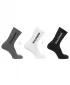 Nogavice SALOMON EVERYDAY CREW 3-PACK LC2086200 ČRNA/BELA/MEDENO SIVA MELANŽ