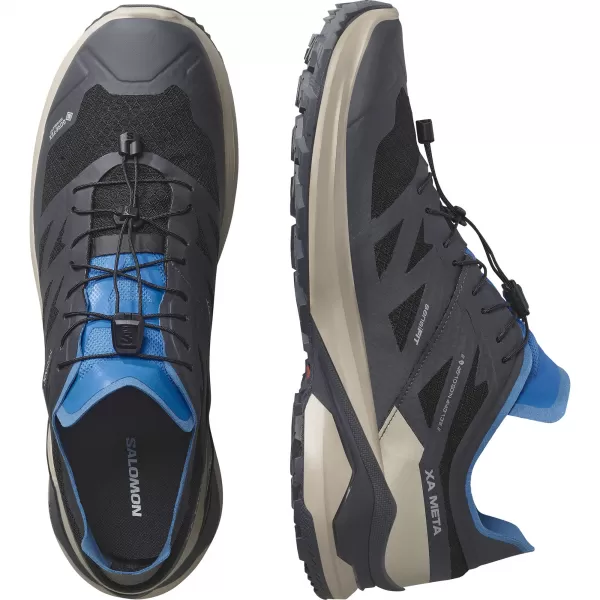  Moški čevlji SALOMON XA META GTX MIF L47886900 ČRNA/OXFORD TAN/FRANCOSKO MODRA 