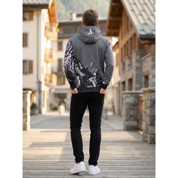  Moška jopica na Zip Premium ALTISPORT VOJ/ALM059MI02 SIVA 