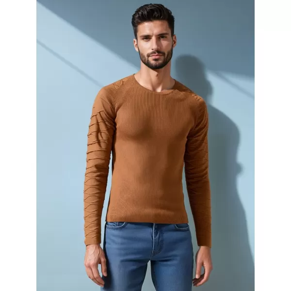 Moški pulover DSTREET WX2289 KAMELA 