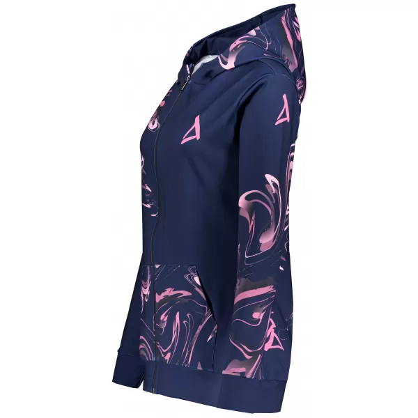  Ženska jopica na zadrgi Premium ALTISPORT VOJ/ALW064MI02 MODRA -PINK 