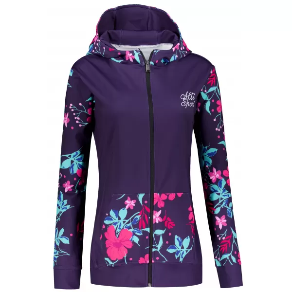  Ženska jopica na zadrgi Premium ALTISPORT VOJ/ALW063MI02 FUCHSIA 