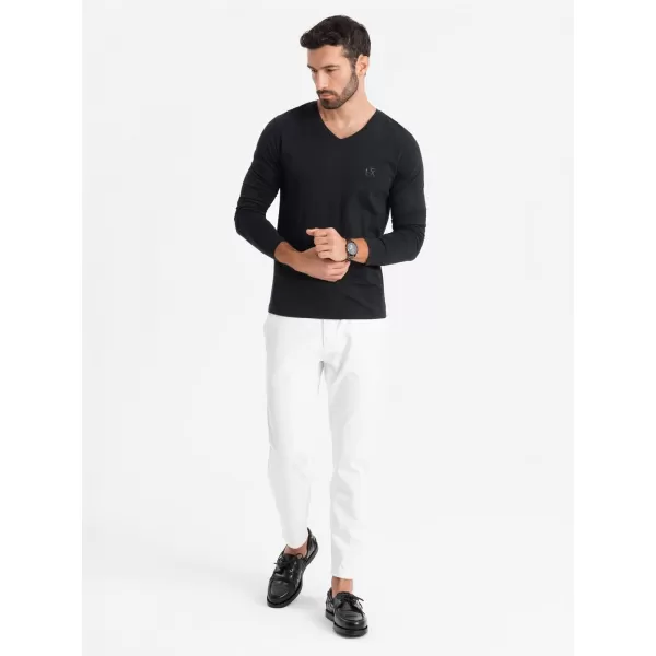  Srajca OMBRE OM-LSCL-0105 ČRN 