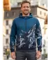 Moška jopica na Zip Premium ALTISPORT VOJ/ALM059MI02 MORNARICA