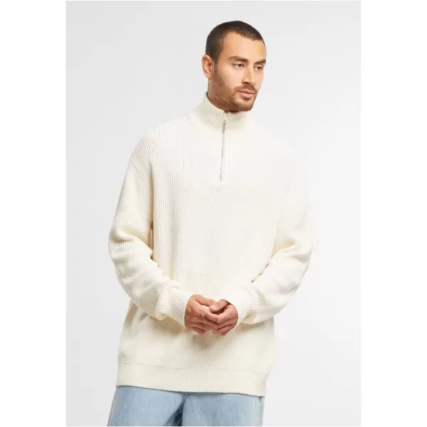  Moški pulover URBAN CLASSICS TB6762 BELA/PEŠČENA 