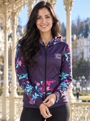 Ženska jopica na zadrgi Premium ALTISPORT VOJ/ALW063MI02 FUCHSIA