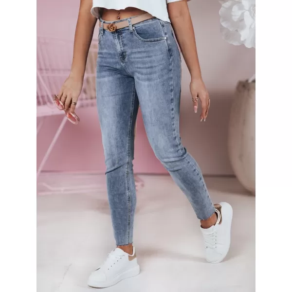  Ženske hlače DSTREET UY2387 MODRO 