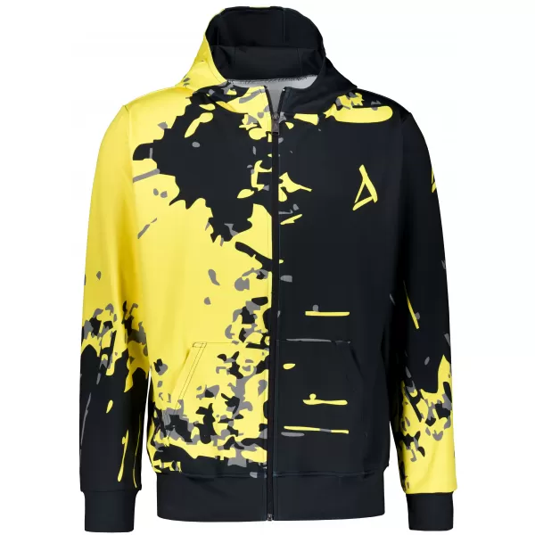  Moški vrhunski pulover z zadrgo ALTISPORT VOJ/ALM057MI02 FLUO RUMENA 