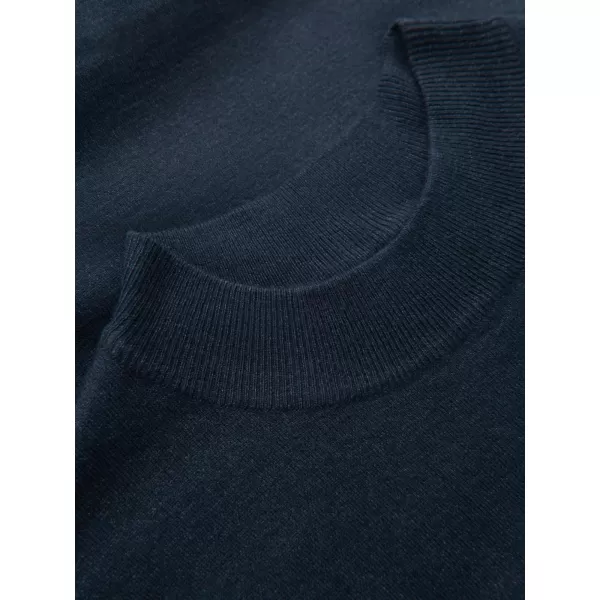  Moški pulover OMBRE OM-SWTN-0125 MORNARSKO MODRO 