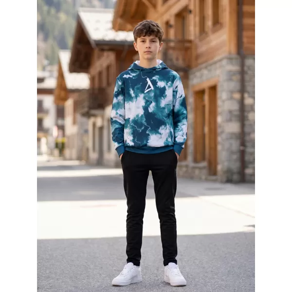  Premium otroški pulover ALTISPORT VOJ/ALK066MI01 ZELENA/MODRA 