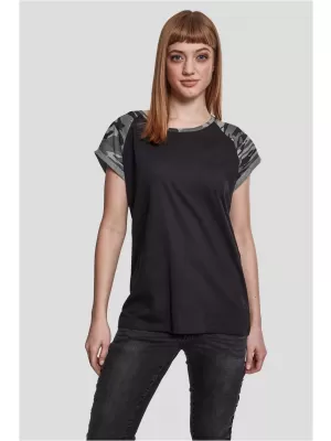 Srajca URBAN CLASSICS TB1913 ČRNA/TEMNA CAMO