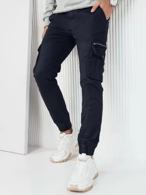 Hlače DSTREET UX4181 TEMNO MODRA