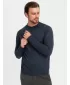 Moški pulover OMBRE OM-SWTN-0125 MORNARSKO MODRO
